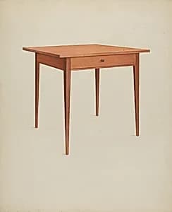 Shaker Table by Winslow Rich