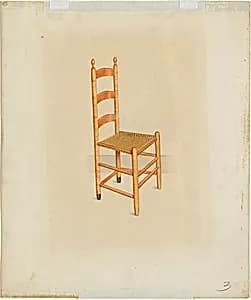 Shaker Tilting Chair by John W. Kelleher