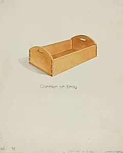Shaker Tray by Lawrence Foster
