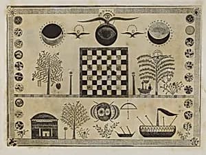 Shaker Visionary Image by American 20th Century
