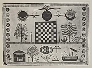 Shaker Visionary Image by American 20th Century