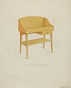 Shaker Wash Stand by Lawrence Foster
