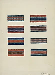 Shaker Wool Braids by Edward D. Williams
