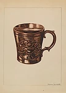 Shaving Mug by Yolande Delasser