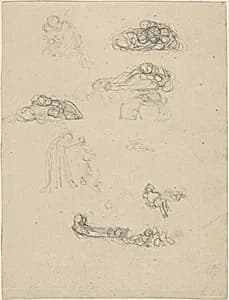 Sheet of Studies by John Flaxman