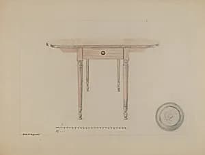 Sheraton Table by Edith Magnette