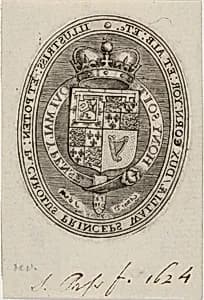 Shield of Charles I by Simon de Passe