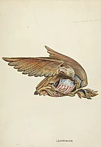 Ship's Stern Ornament by L. B. Hartmann