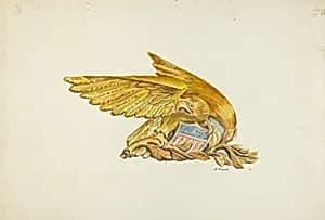 Ship's Stern Ornament by L. B. Hartmann