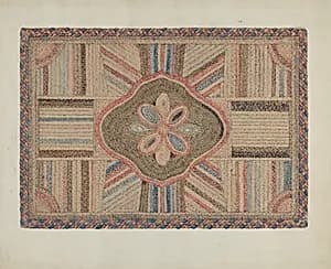 Shirred Rug by Elbert S. Mowery
