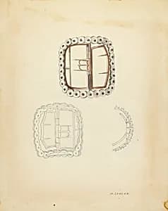 Shoe Buckle by Margaret Concha