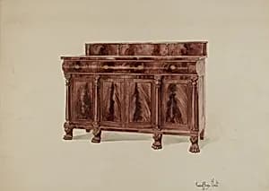 Sideboard, Mahogany by Geoffrey Holt