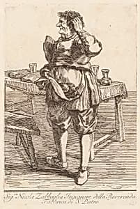 Sig. Nicola Zabbaglia by Giovanni Battista Piranesi, after Pier Leone Ghezzi