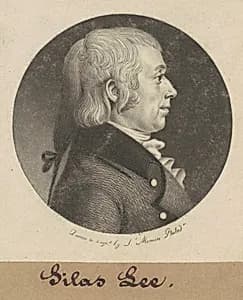 Silas Lee by Charles B. J. Févret de Saint-Mémin