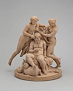 Silenus Crowned by Nymphs
