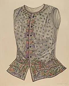 Silk Vest by Florence Earl