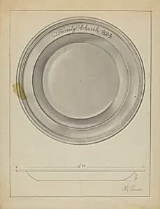 Silver Baptismal Basin