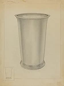 Silver Beaker by Isidore Steinberg