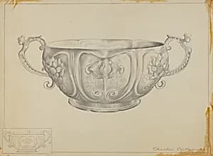 Silver Bowl by Charles Cullen