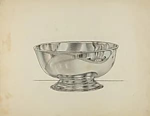 Silver Bowl by Horace Reina