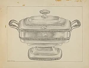 Silver Bowl by Hester Duany
