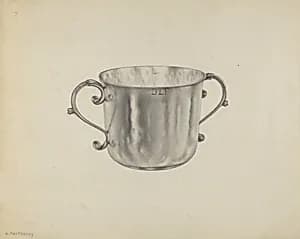 Silver Caudle Cup by Aaron Fastovsky