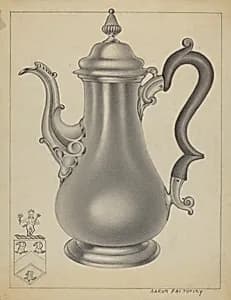 Silver Coffee Pot by Aaron Fastovsky