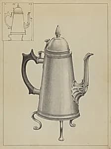 Silver Coffee Pot by Simon Weiss
