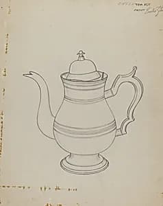 Silver Coffee Pot by Emilio Zito