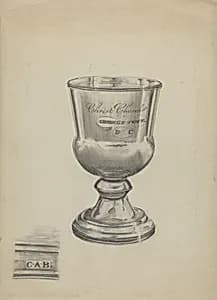 Silver Communion Cup by Ella Josephine Sterling
