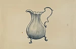 Silver Cream Pitcher by Margaret Stottlemeyer