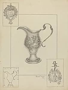 Silver Creamer by Michael Fenga