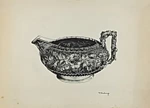 Silver Creamer by Florence Hastings