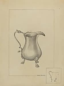 Silver Creamer by Hester Duany