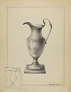 Silver Creamer by Nicholas Zupa