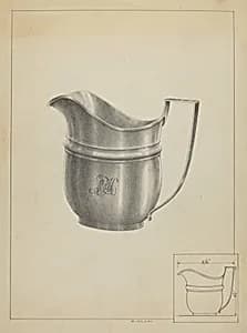 Silver Creamer by Simon Weiss