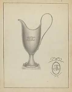 Silver Creamer by Giacinto Capelli
