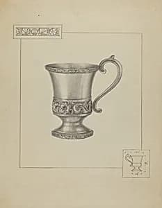 Silver Cup by Herman Bader