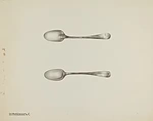 Silver Demi-tasse Spoon by Kalamian Walton