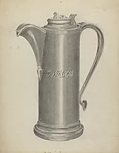 Silver Flagon by Albert Camilli