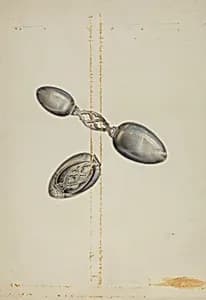 Silver Folding Spoon by Alfred Walbeck
