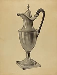 Silver Hot Water Pot by Leo Drozdoff