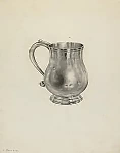 Silver Mug by Leo Drozdoff