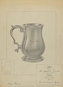 Silver Mug by Filippo Porreca