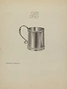Silver Mug by Hans Westendorff