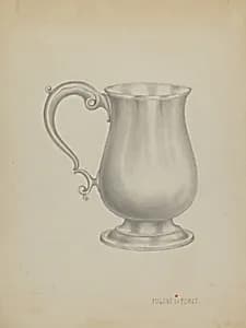 Silver Mug by Eugene La Foret