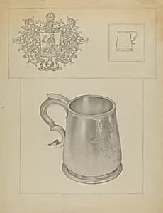Silver Mug by Isidore Steinberg