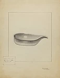 Silver Pap Boat by Francisco Alvarez