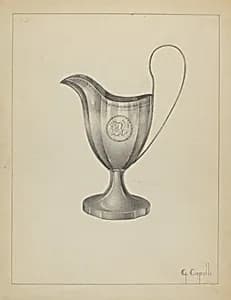 Silver Pitcher by Gordon Sanborn