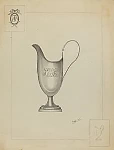 Silver Pitcher by Charlotte Winter
